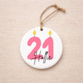 Special Birthday Keepsake Gift. Personalised Birthday Decoration. Personalised gift.