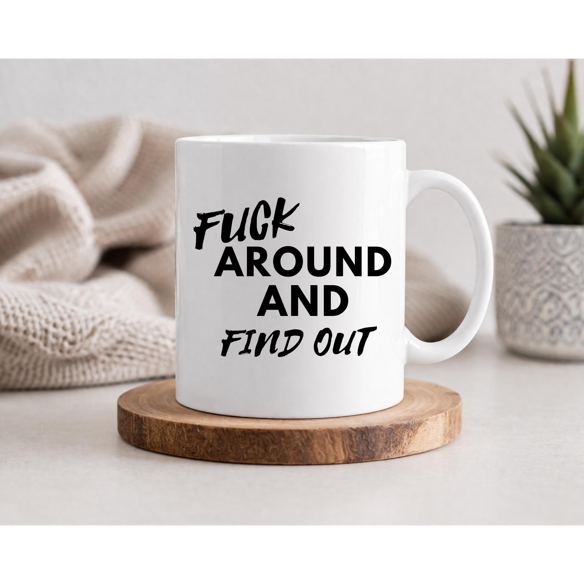 WARNING Rude sweary mugs! Rude mugs, Swear mugs, hilarious gift idea.
