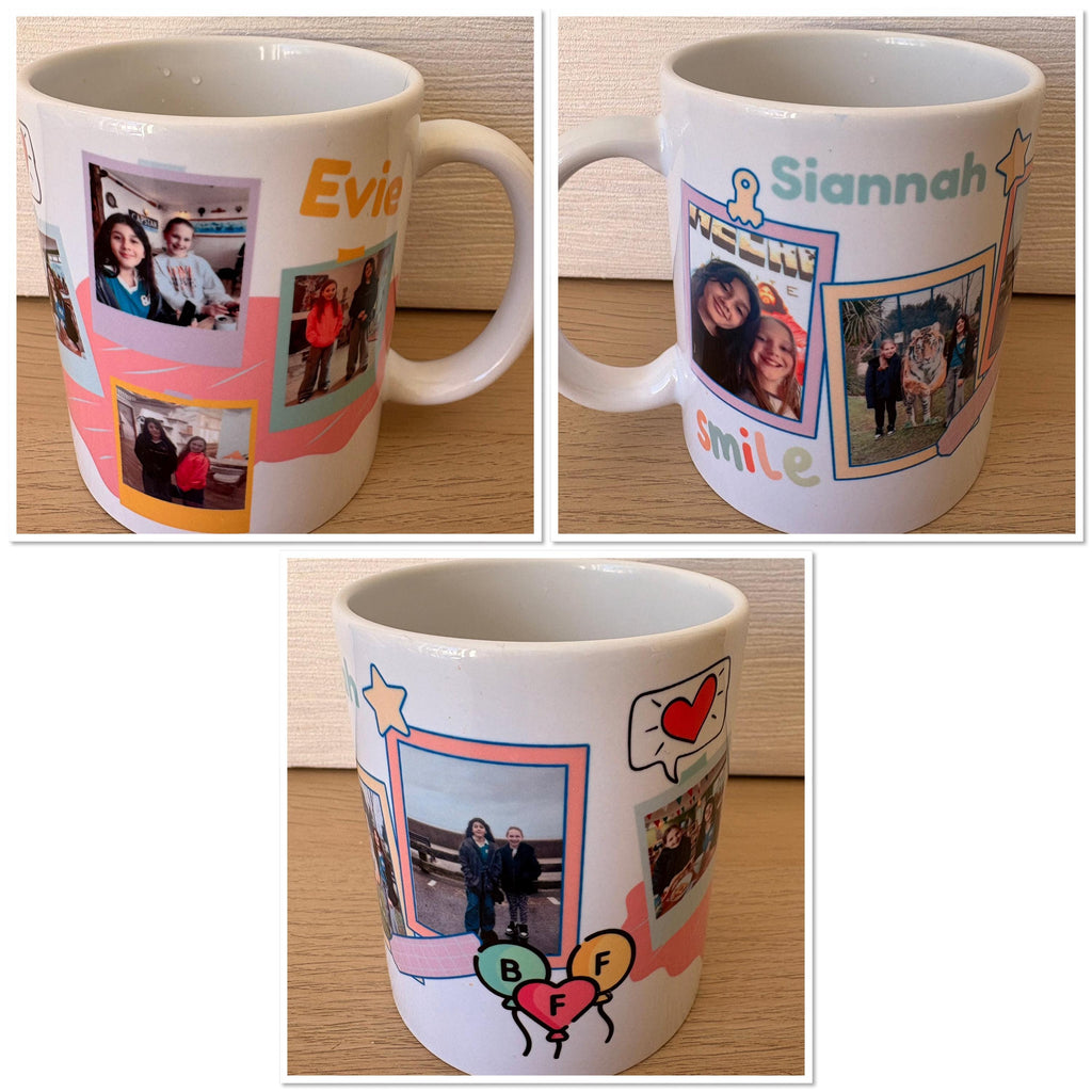 Personalised Mug, Custom Design, photo mug. Gift. Birthday gift.