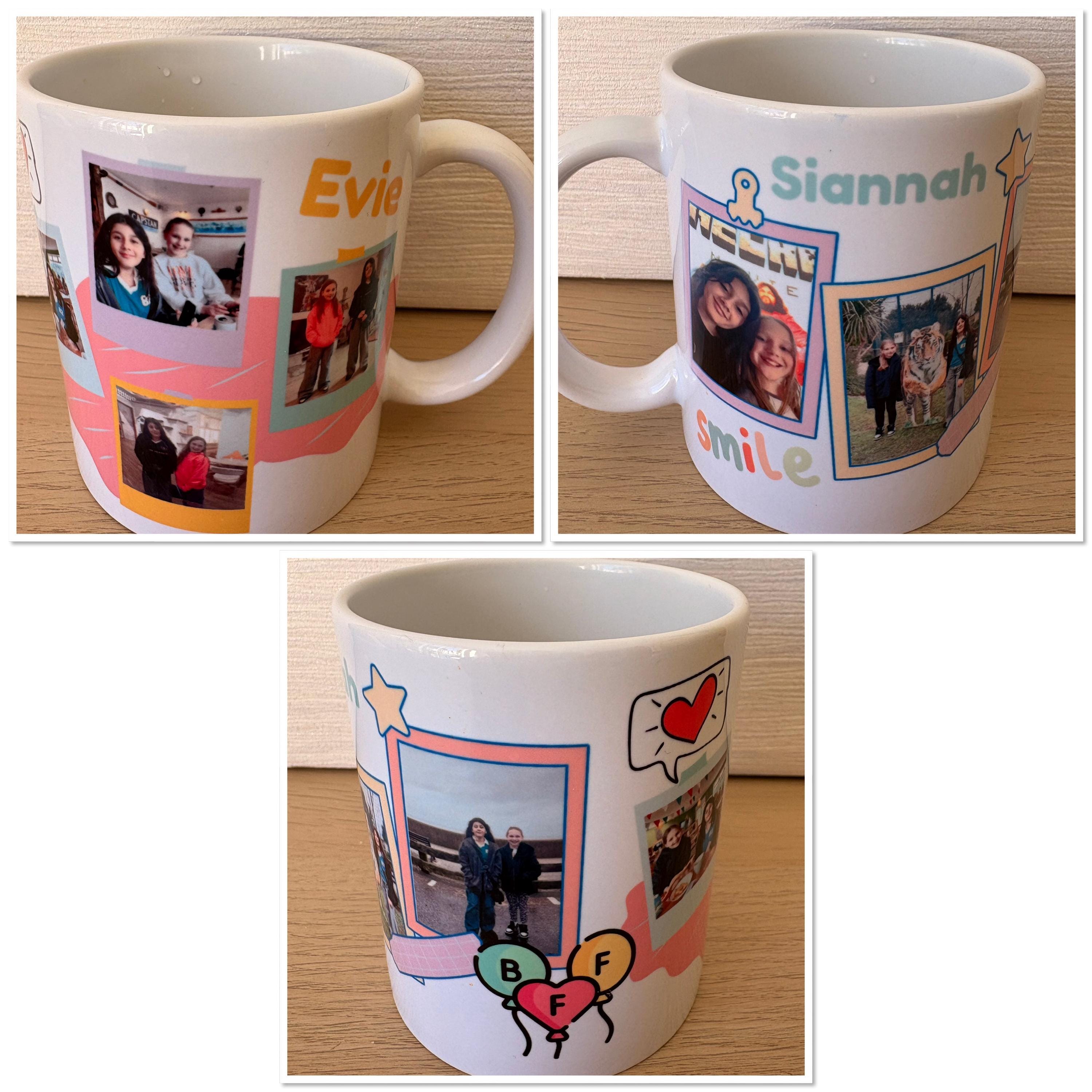 Personalised Mug, Custom Design, photo mug. Gift. Birthday gift.