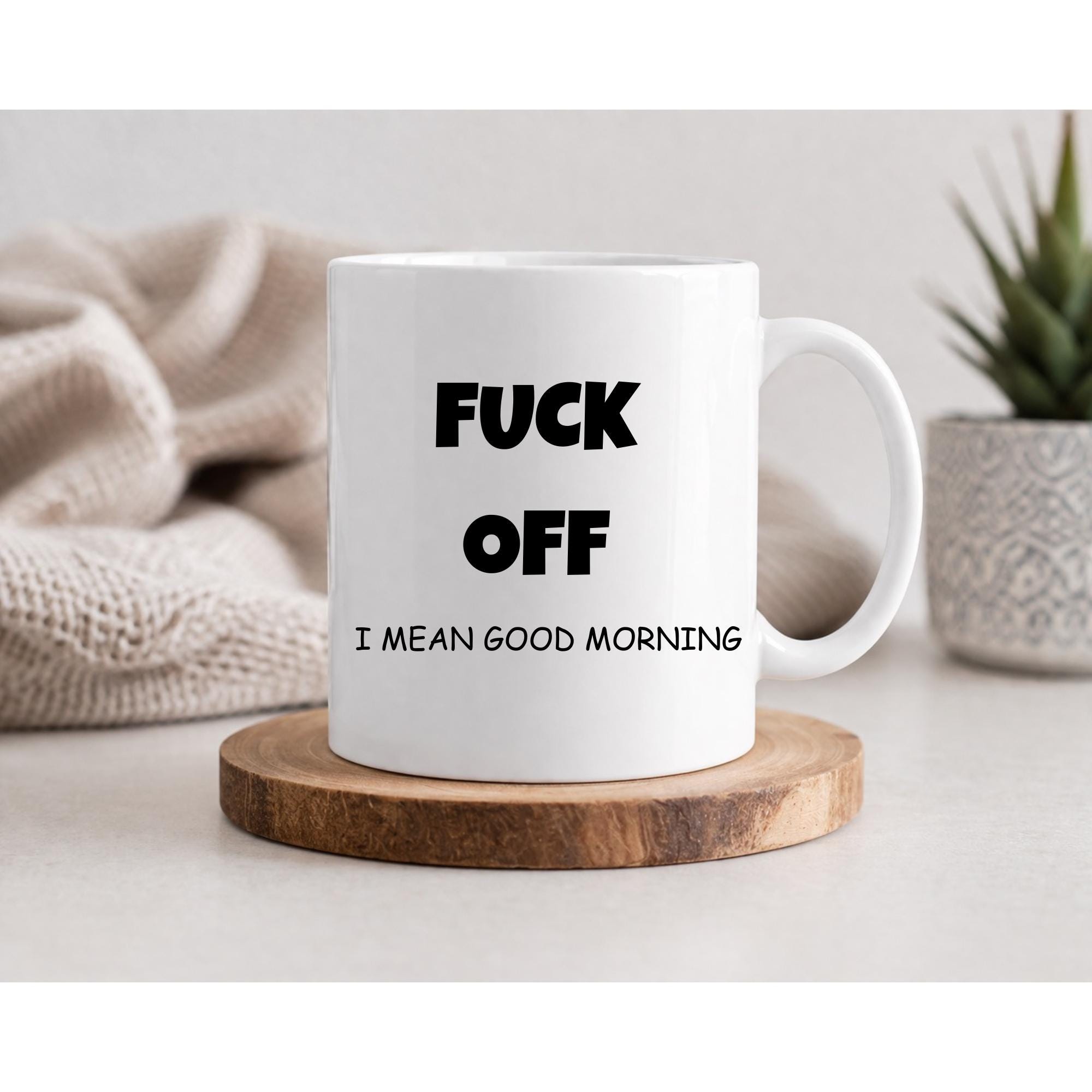 WARNING Rude sweary mugs! Rude mugs, Swear mugs, hilarious gift idea.