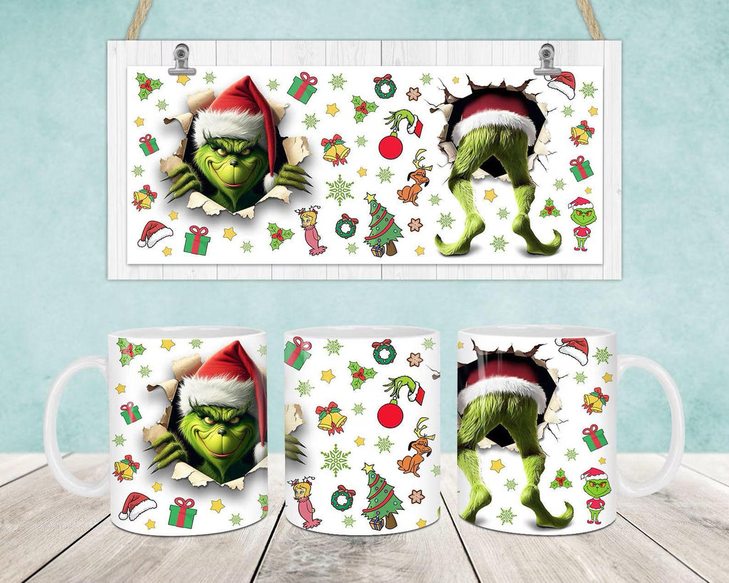 Personalised Christmas Mug. Custom mug. Christmas gift. Secret Santa. Stocking filler.