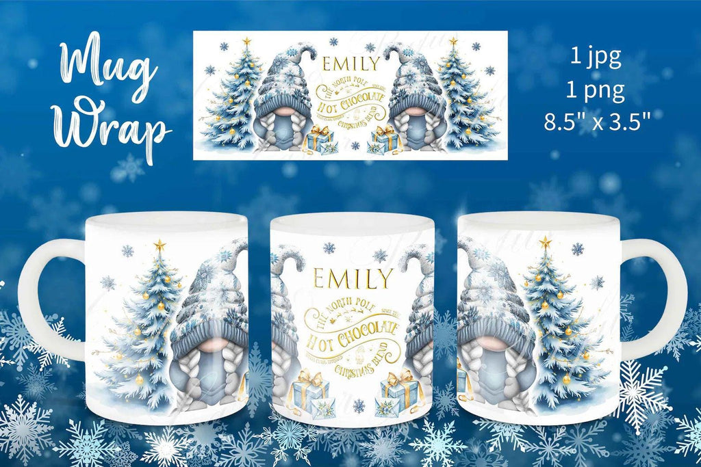Personalised Christmas Mug. Custom mug. Christmas gift. Secret Santa. Stocking filler.