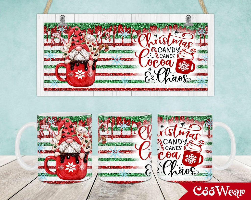 Personalised Christmas Mug. Custom mug. Christmas gift. Secret Santa. Stocking filler.