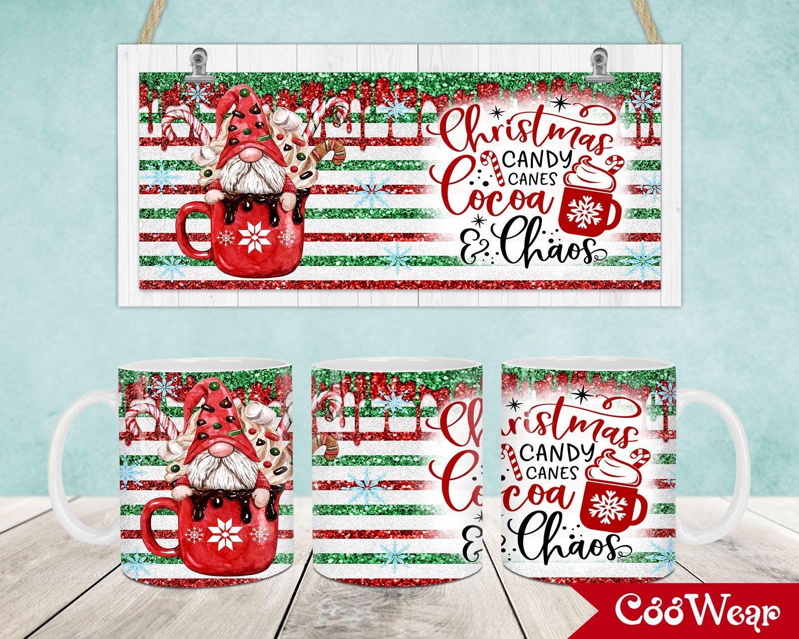 Personalised Christmas Mug. Custom mug. Christmas gift. Secret Santa. Stocking filler.