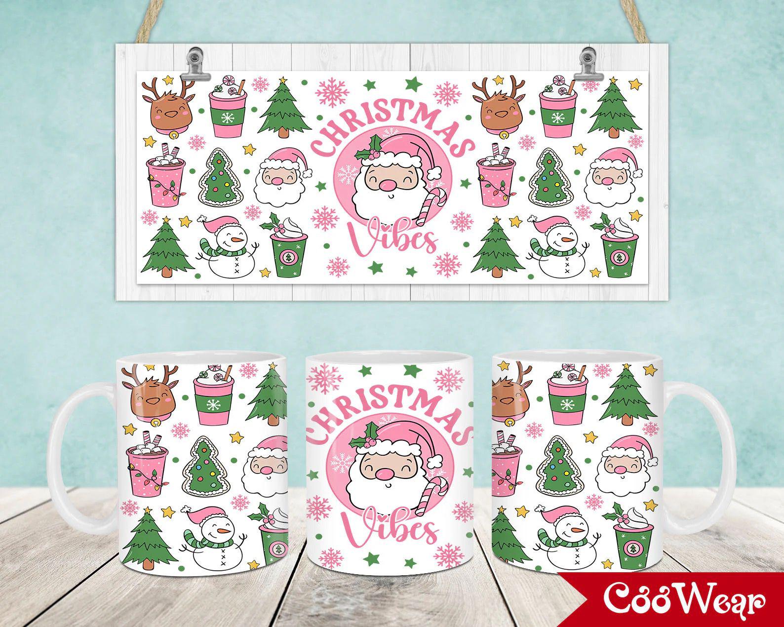 Personalised Christmas Mug. Custom mug. Christmas gift. Secret Santa. Stocking filler.
