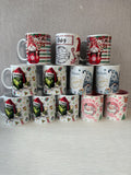 Personalised Christmas Mug. Custom mug. Christmas gift. Secret Santa. Stocking filler.