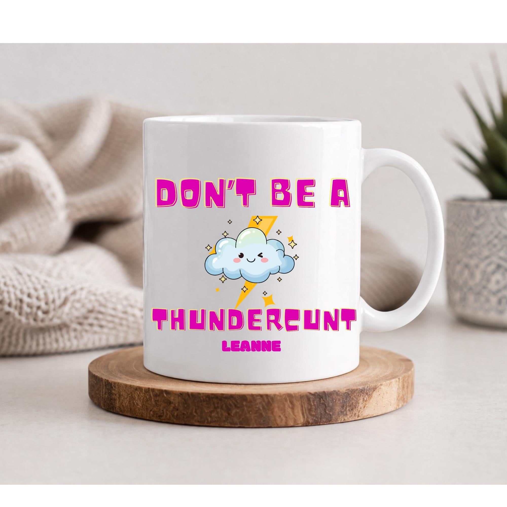 Rude Mugs. Gift Mugs. Cute Girlie Swear word designs! Fun inappropriate gift ideas.
