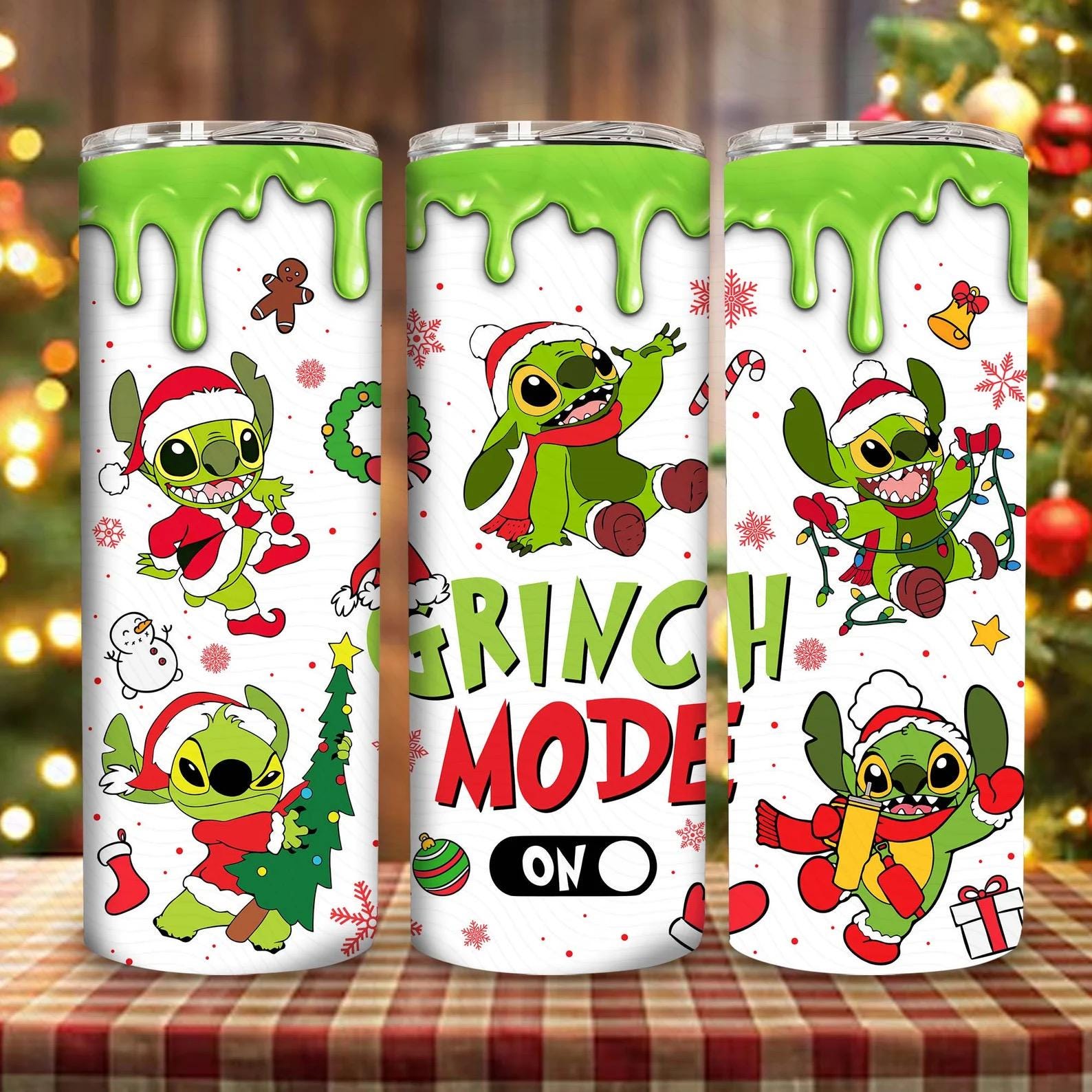 Christmas travel mugs, choice of design, Personalised mugs. Christmas gifts. Elf, Green Elf, Gnome, and much more ….