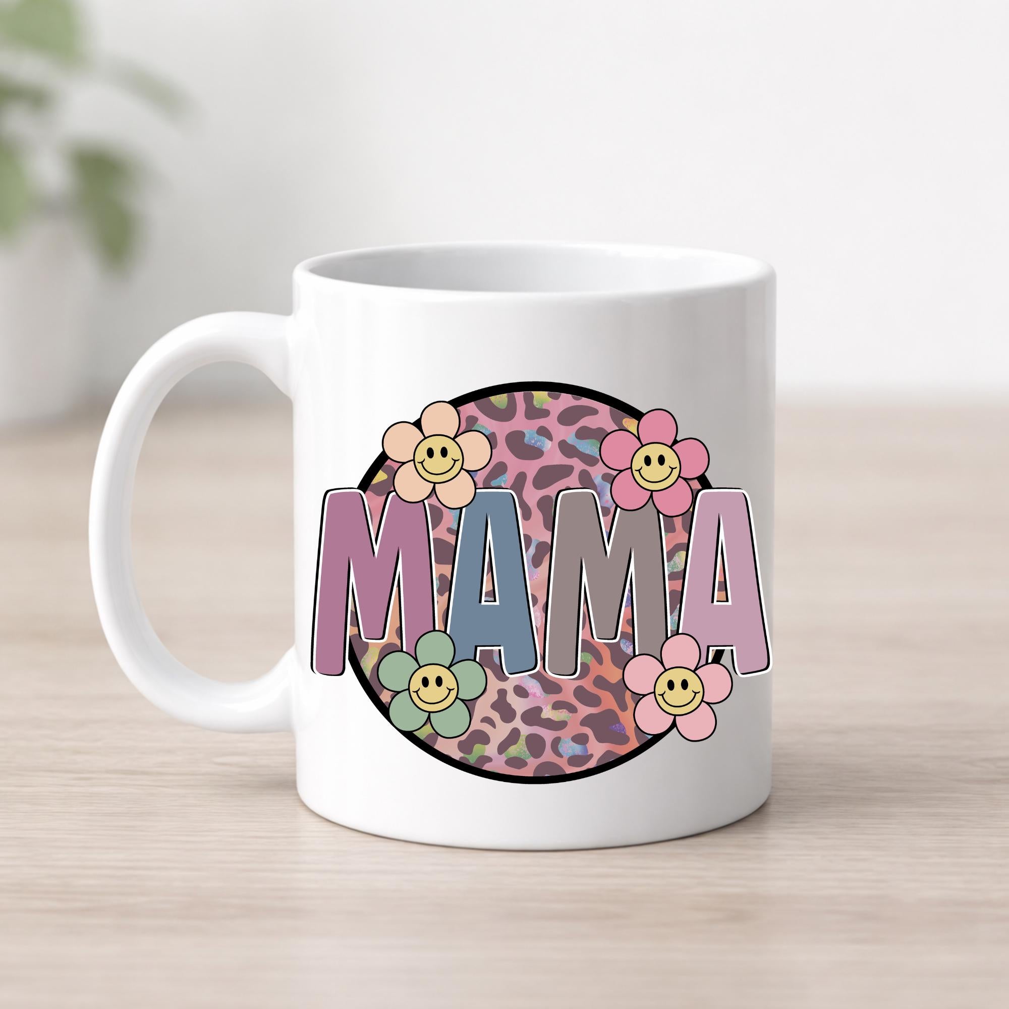 Mama mug. Gift for any occasion. Various mama designs. Personalised message included.