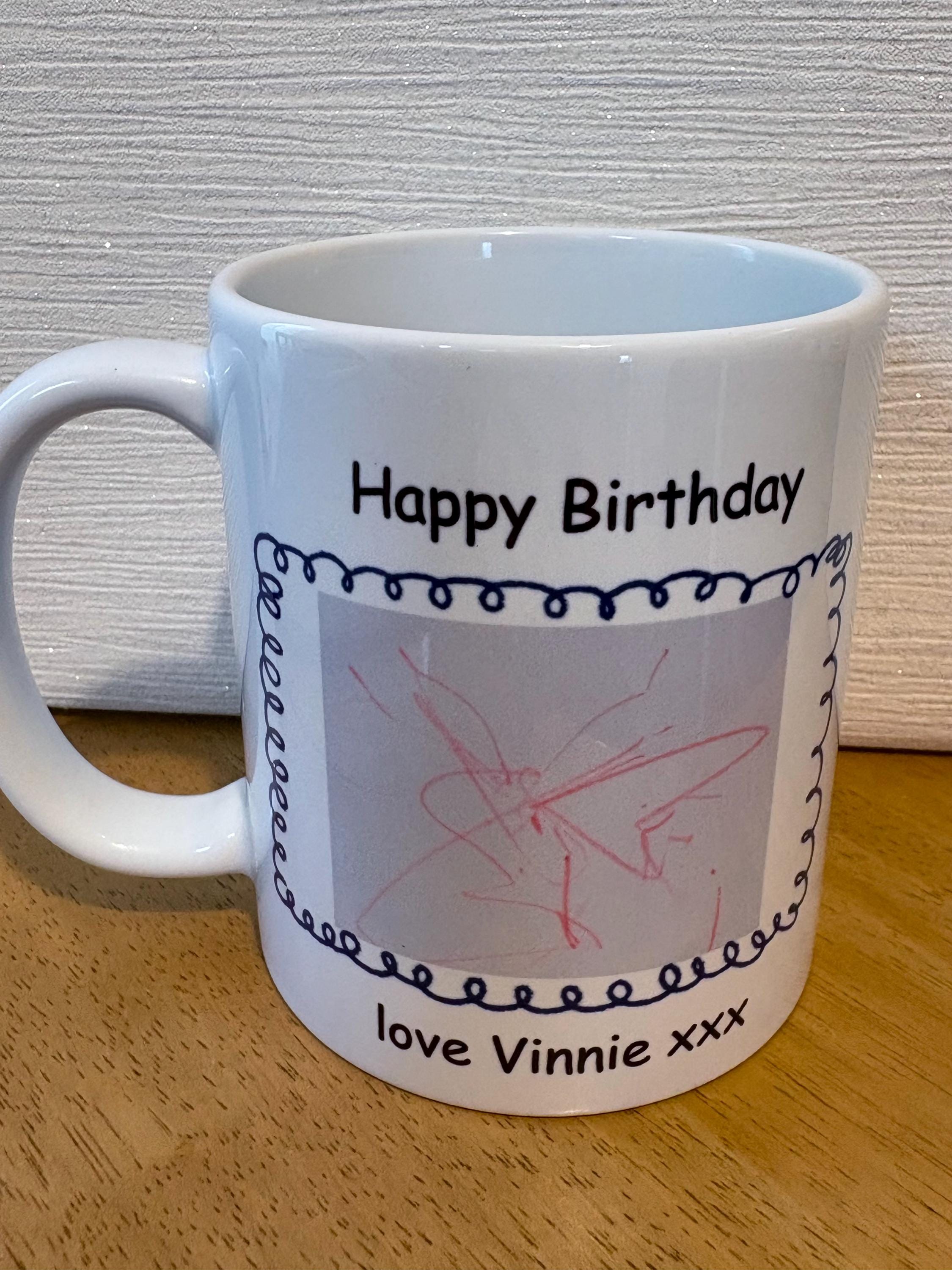 Personalised Mug, Custom Design, photo mug. Gift. Birthday gift.