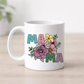 Mama mug. Gift for any occasion. Various mama designs. Personalised message included.