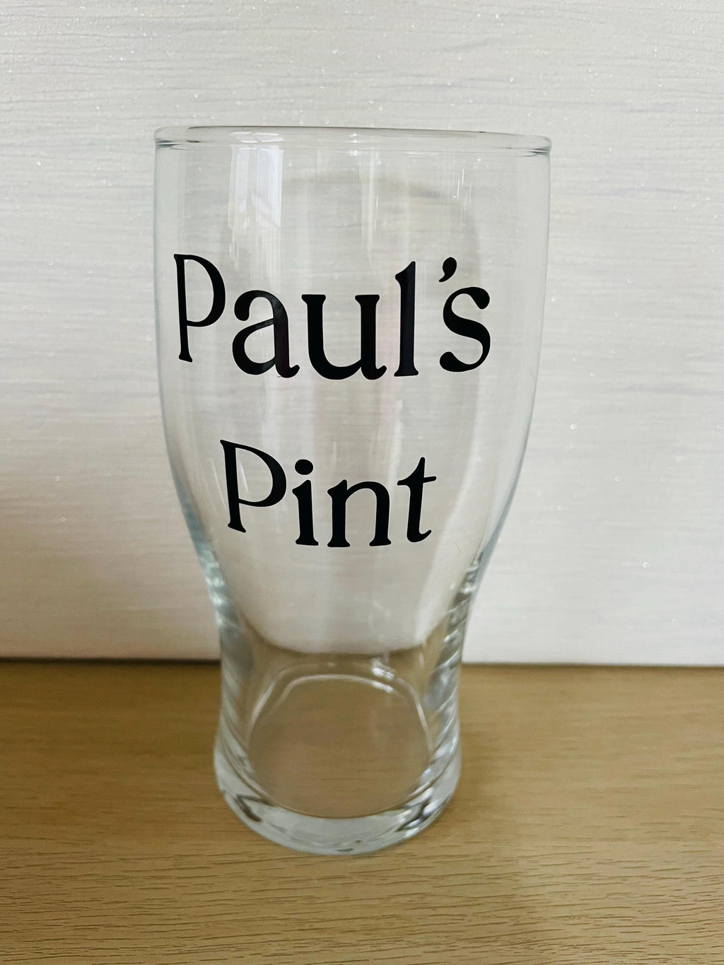 Celebration glass. Birthday gift. Special birthday gift. Personalised glass.