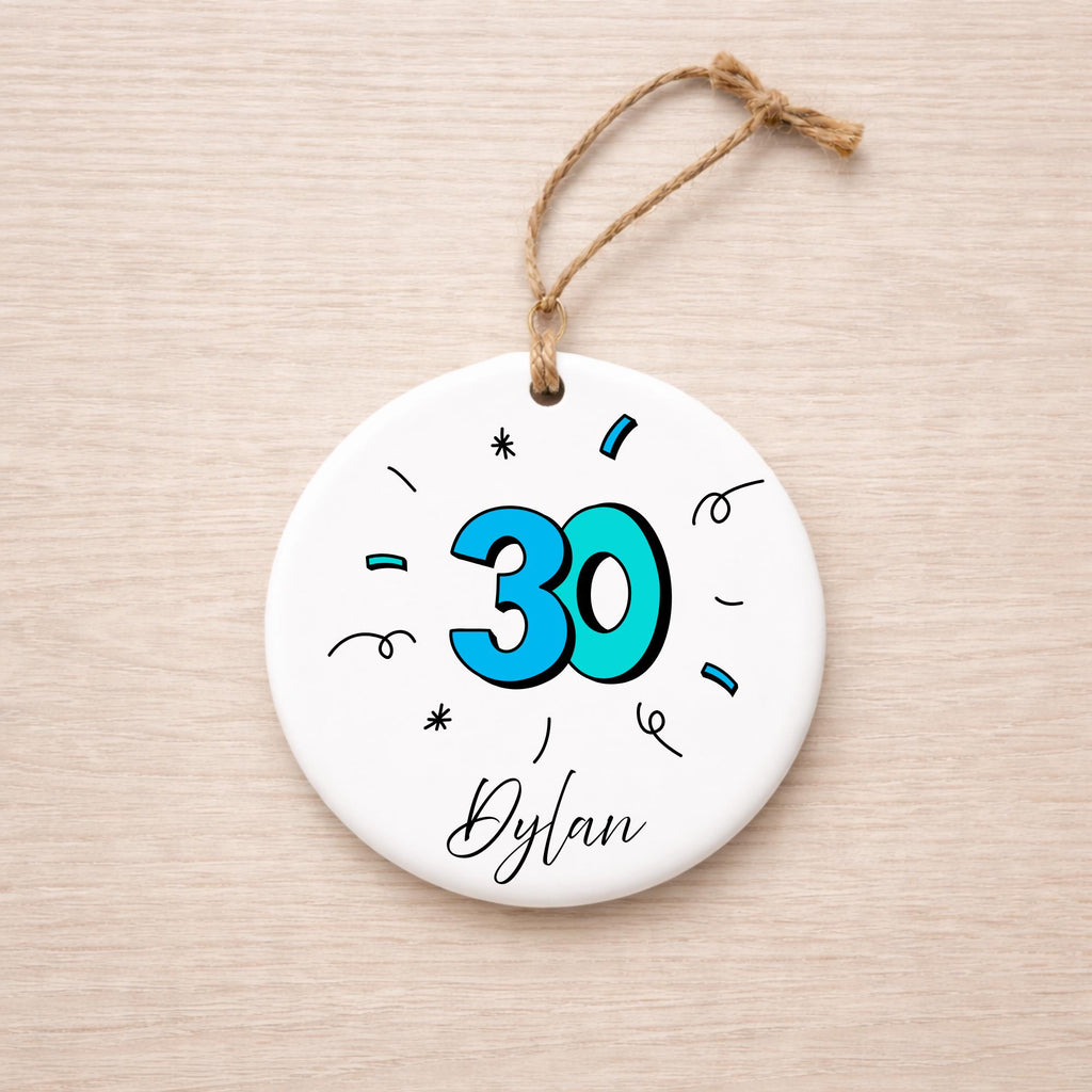Special Birthday Keepsake Gift. Personalised Birthday Decoration. Personalised gift.