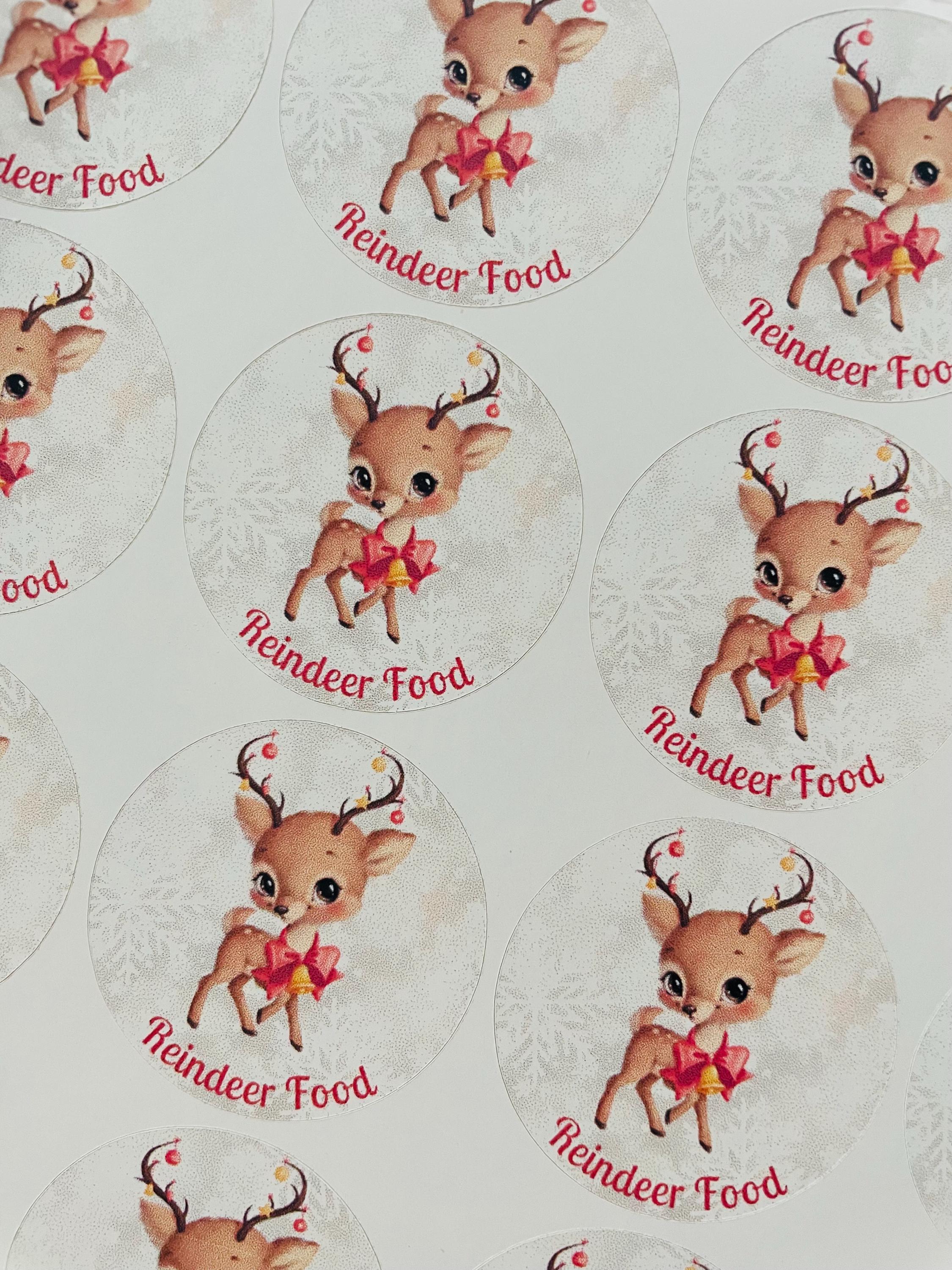 Personalised Christmas Gift Stickers, Custom Christmas Labels. Gift tags.