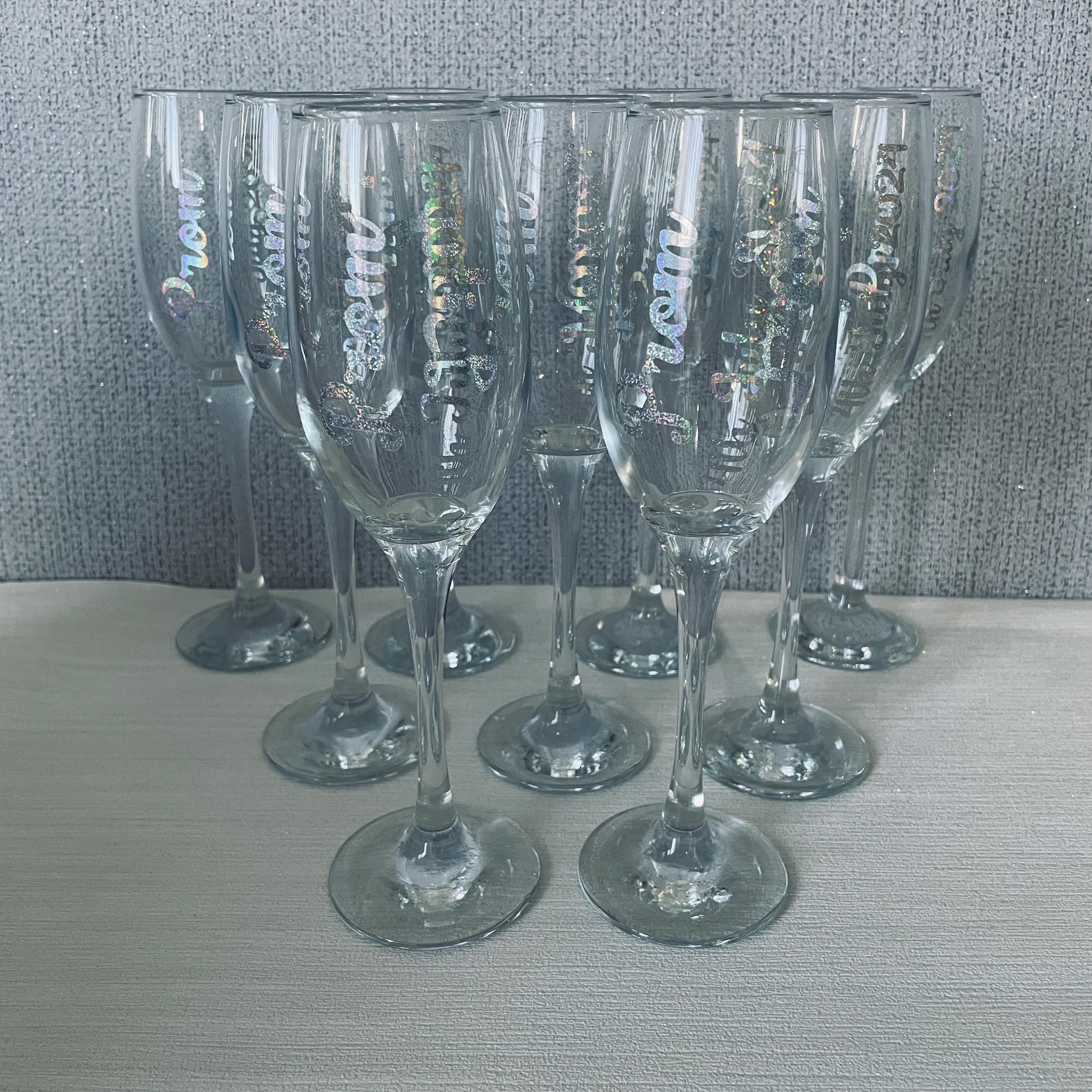 Prom glass. Personalised. Prom Parties and gift ideas. Made to order.