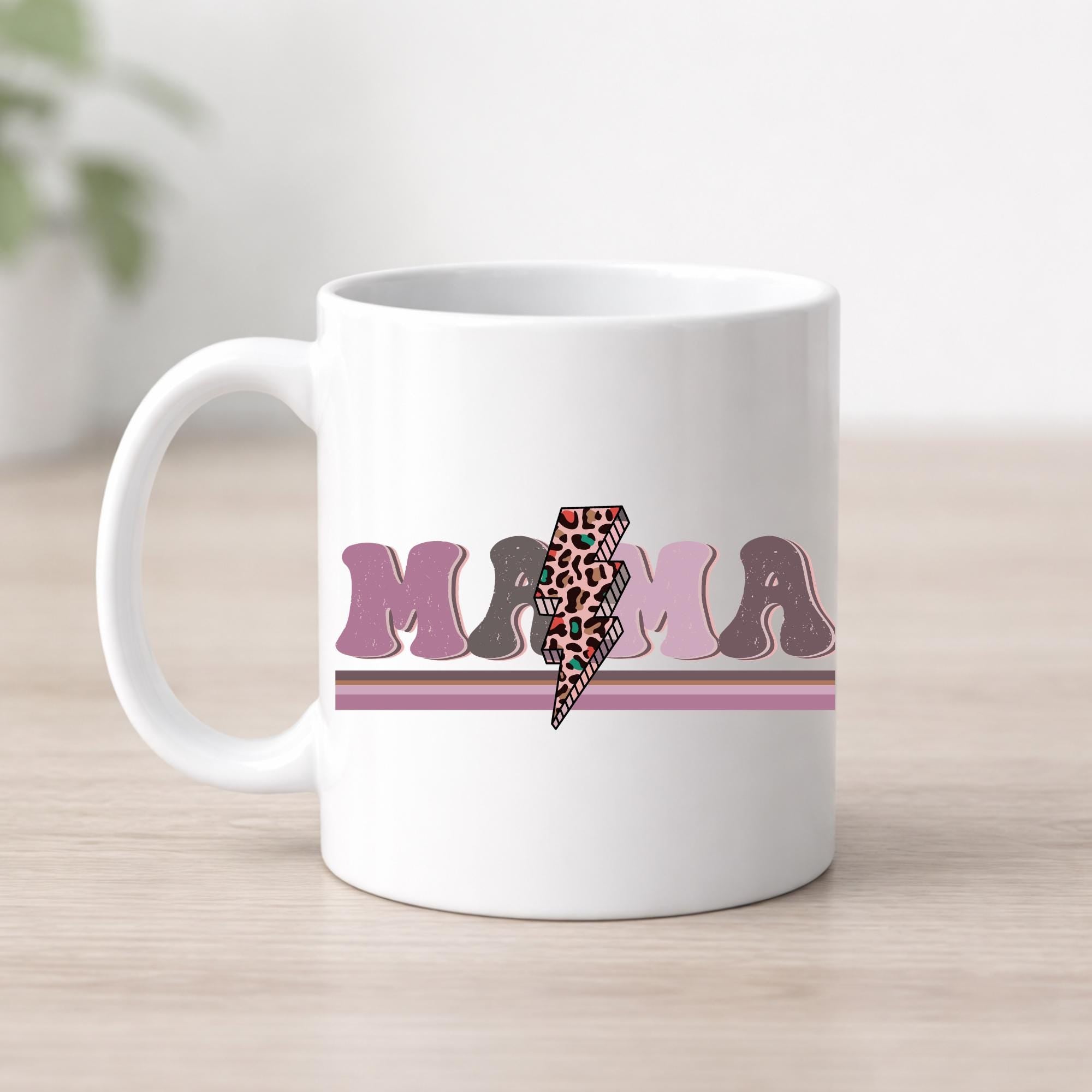 Mama mug. Gift for any occasion. Various mama designs. Personalised message included.