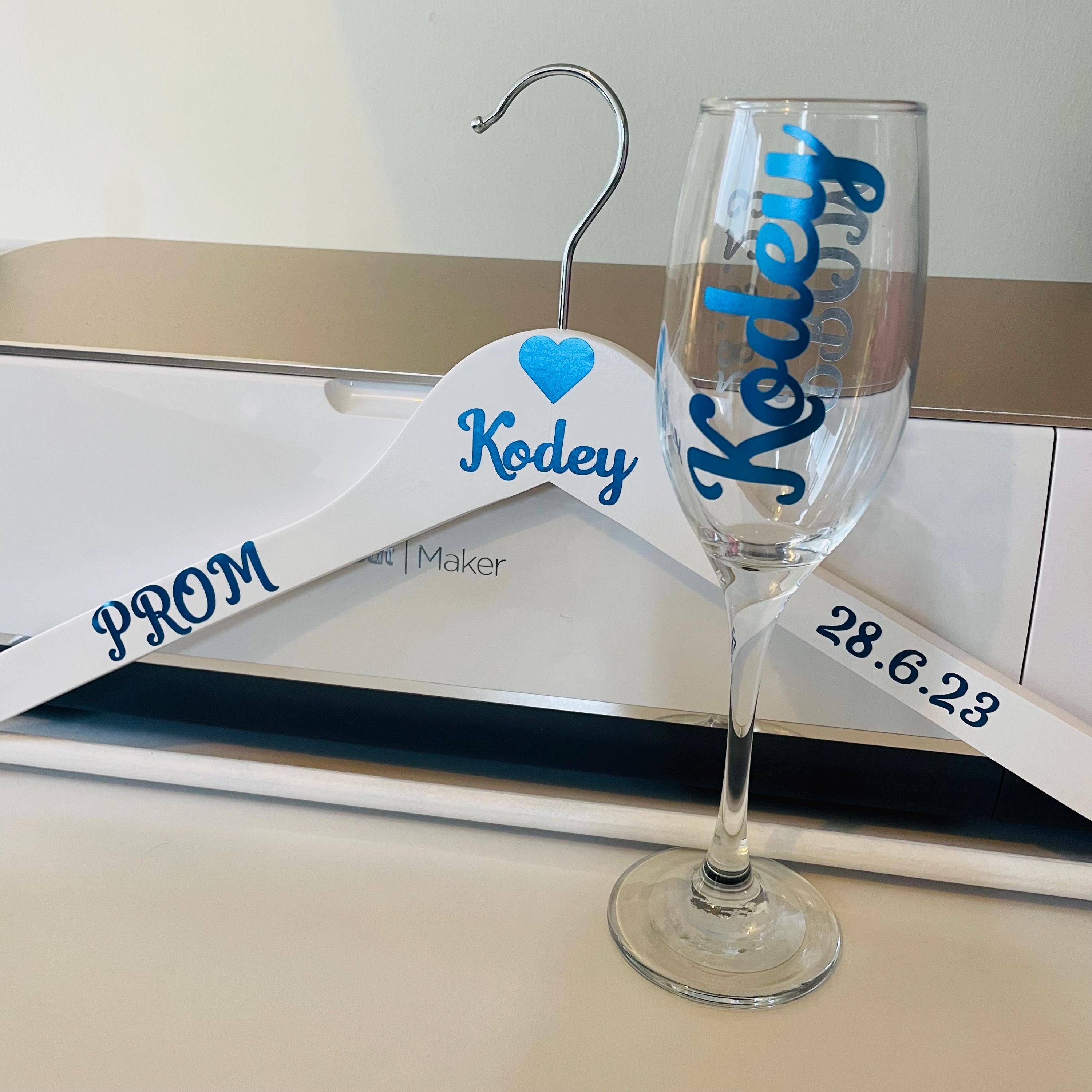 Prom glass. Personalised. Prom Parties and gift ideas. Made to order.