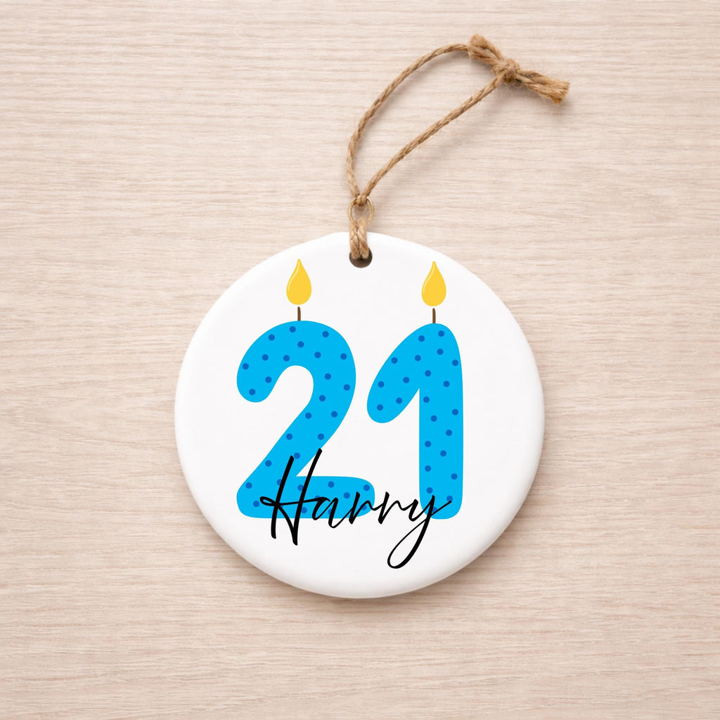 Special Birthday Keepsake Gift. Personalised Birthday Decoration. Personalised gift.