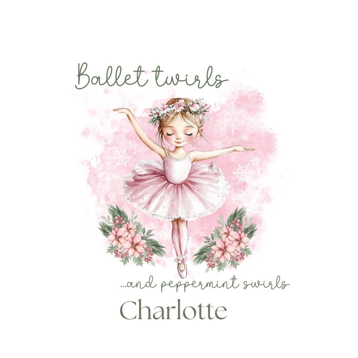 Children's Personalised Christmas decorations. Baubles. Ceramic.