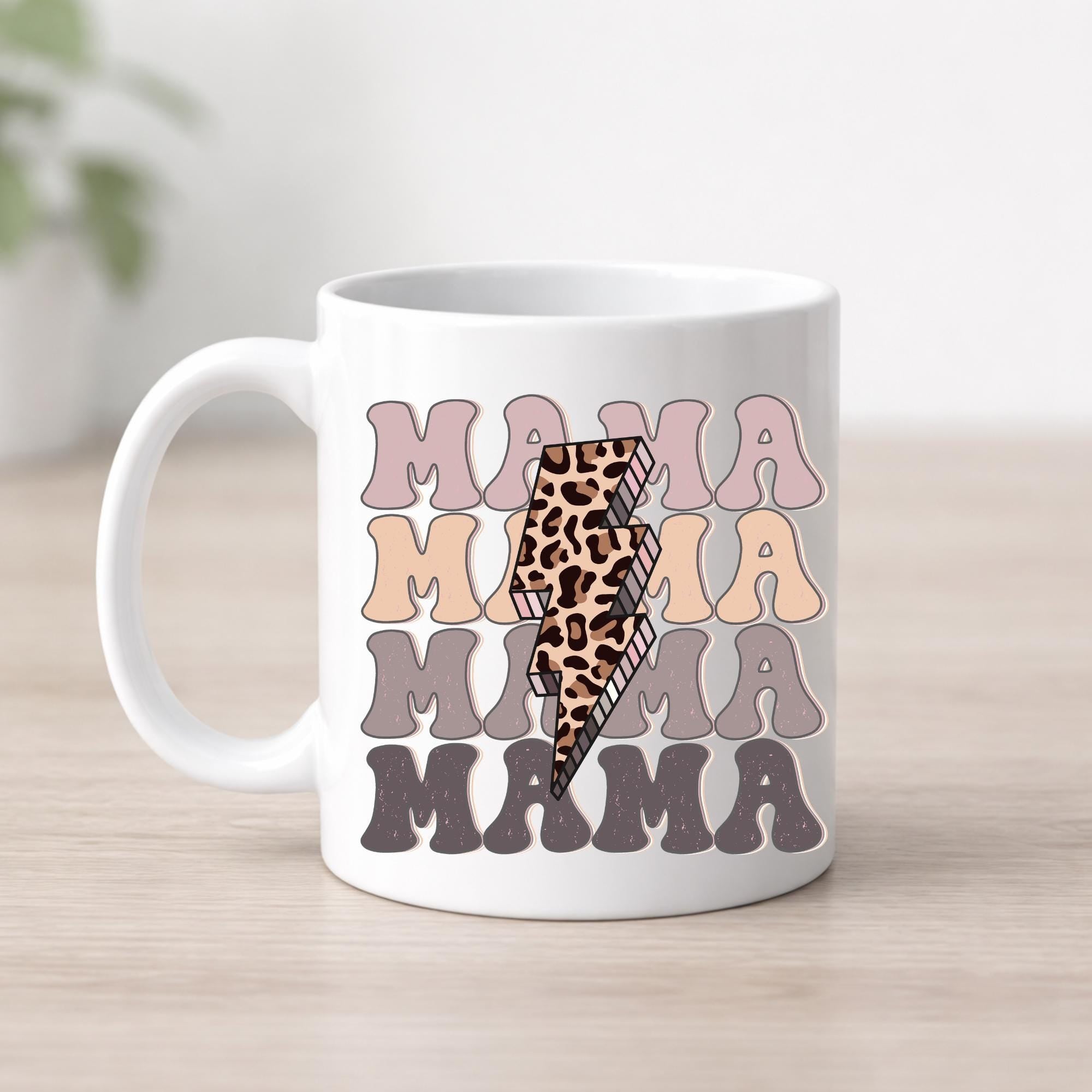 Mama mug. Gift for any occasion. Various mama designs. Personalised message included.
