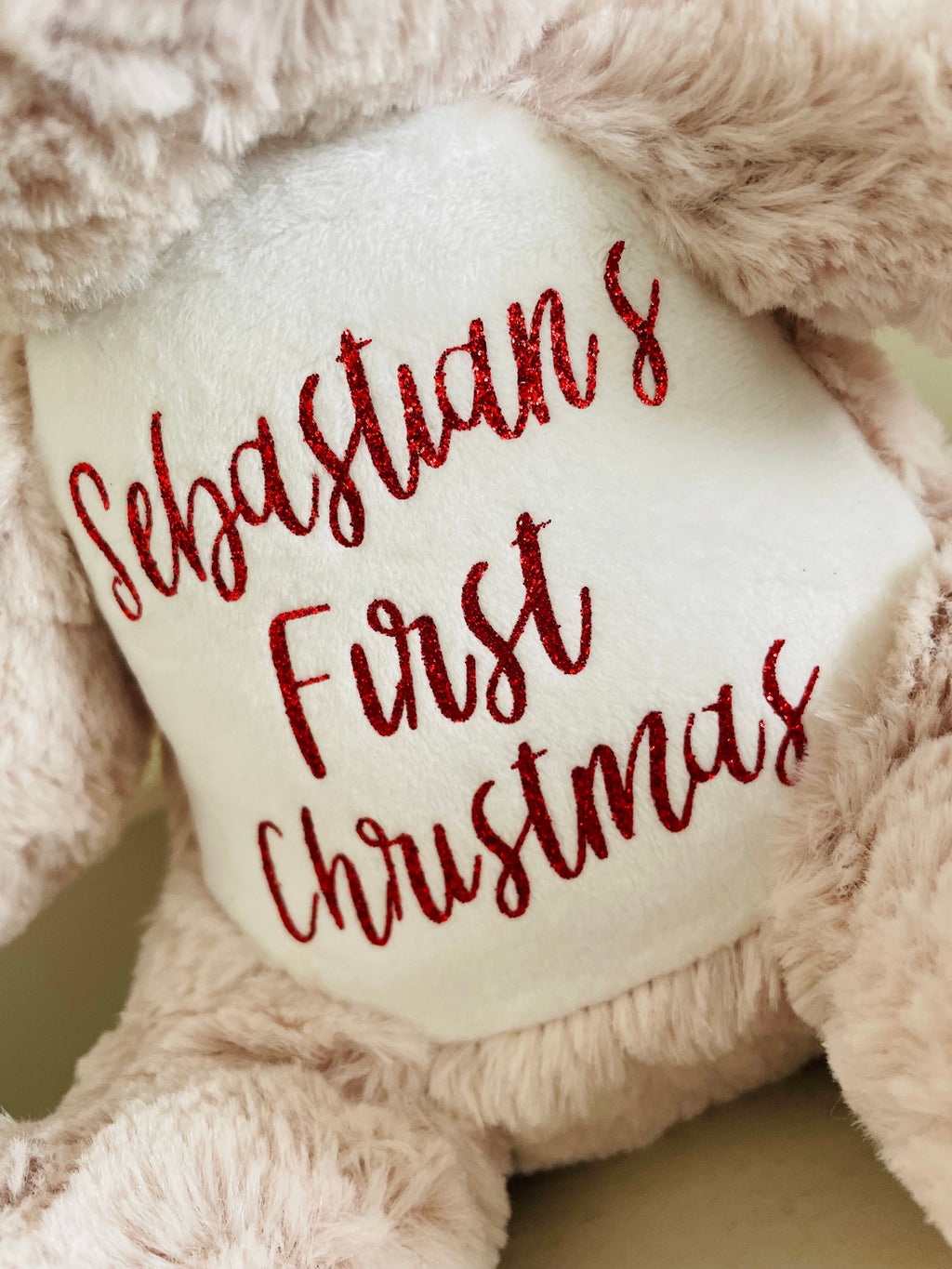Personalised Reindeer. Personalised Penguin. Adorable Christmas Gift. Christmas gift. Baby First Christmas. Baby gift.