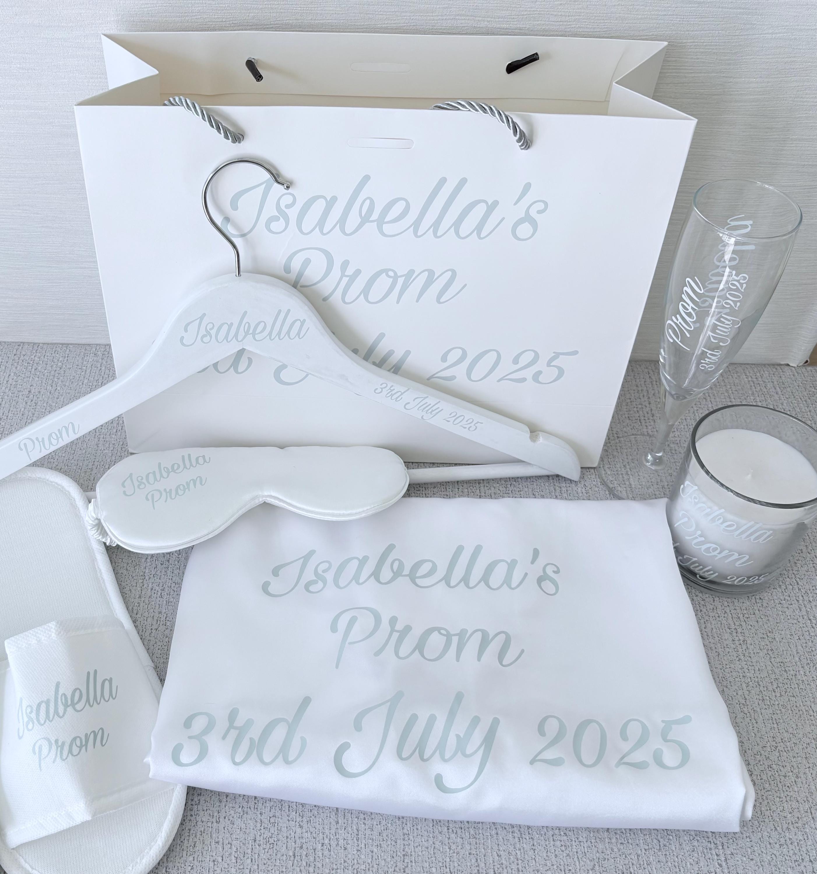 Prom Personalised Gifts and accessories. Prom Keepsakes.