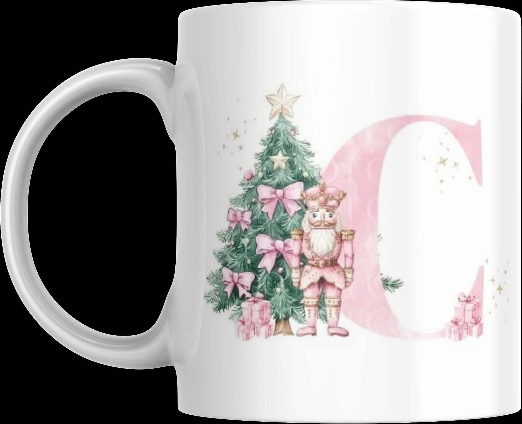 Children's Personalised Christmas mug. Hot Choc mugs. Mug gift.