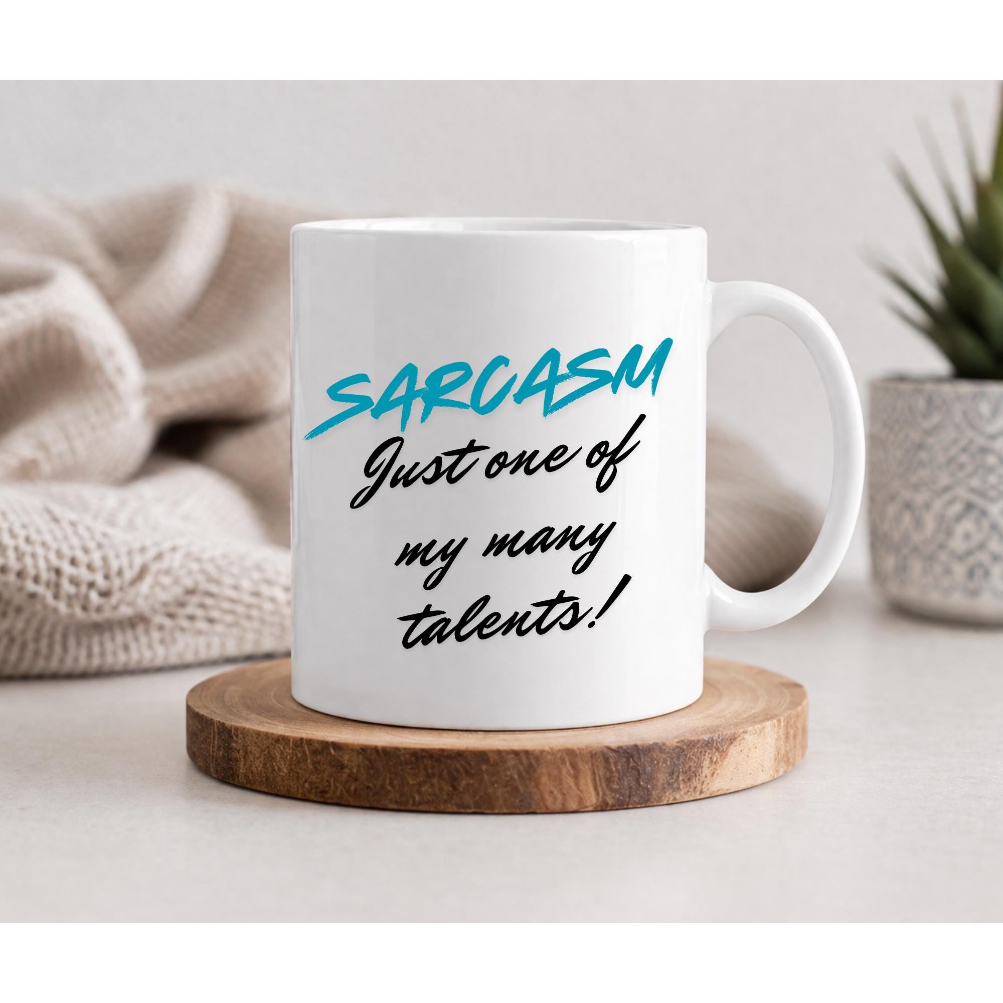 Funny and sarcastic Mugs. Ideal gifts. Fun, Hilarious mug designs.
